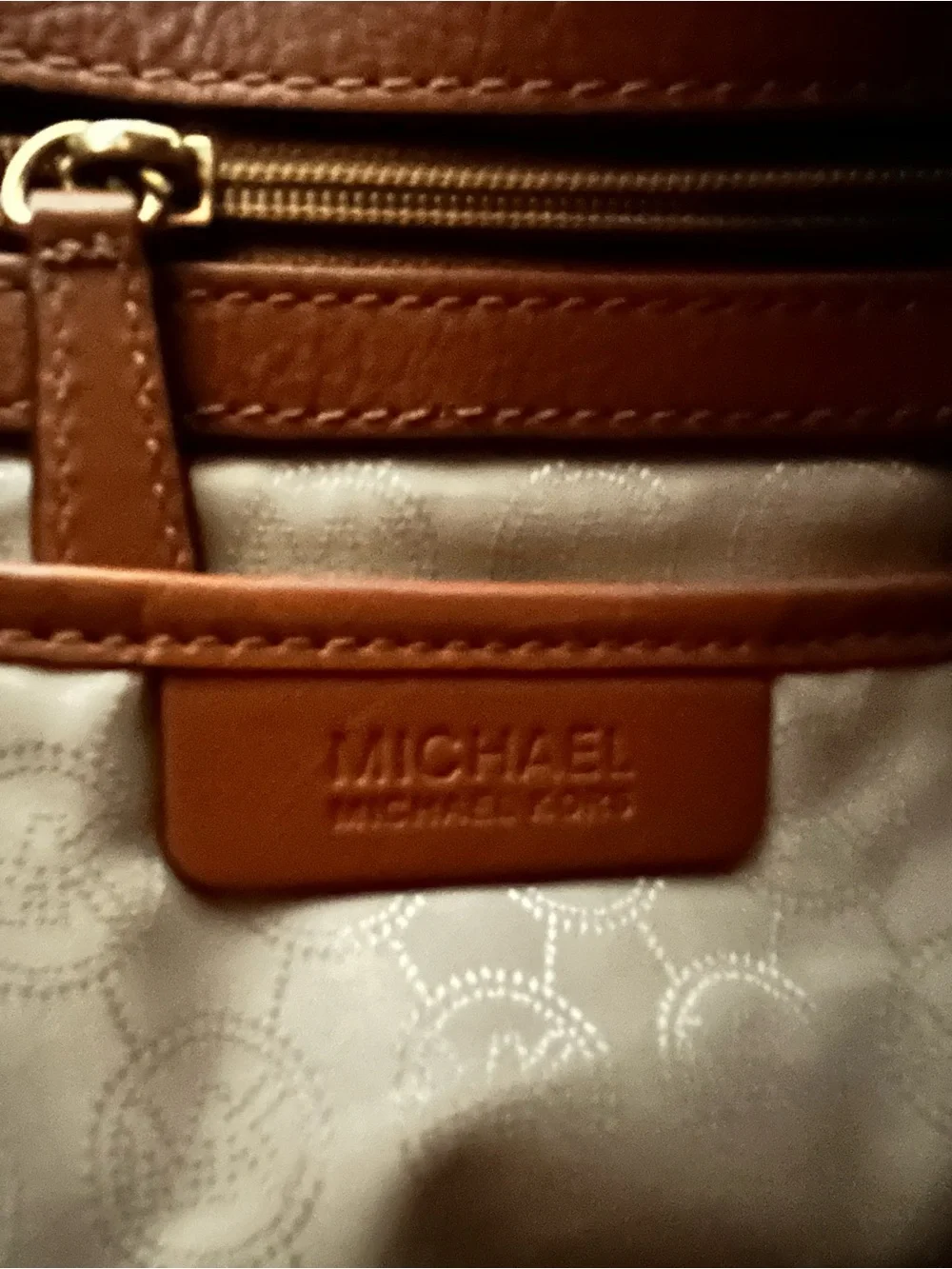 Michael Kors Hamilton Signature Logo Large Satchel